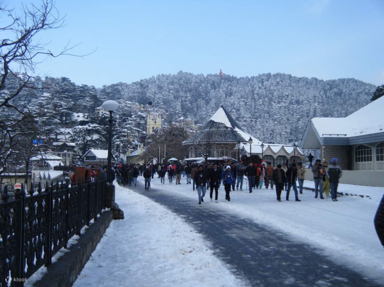 hujan salju shimla 