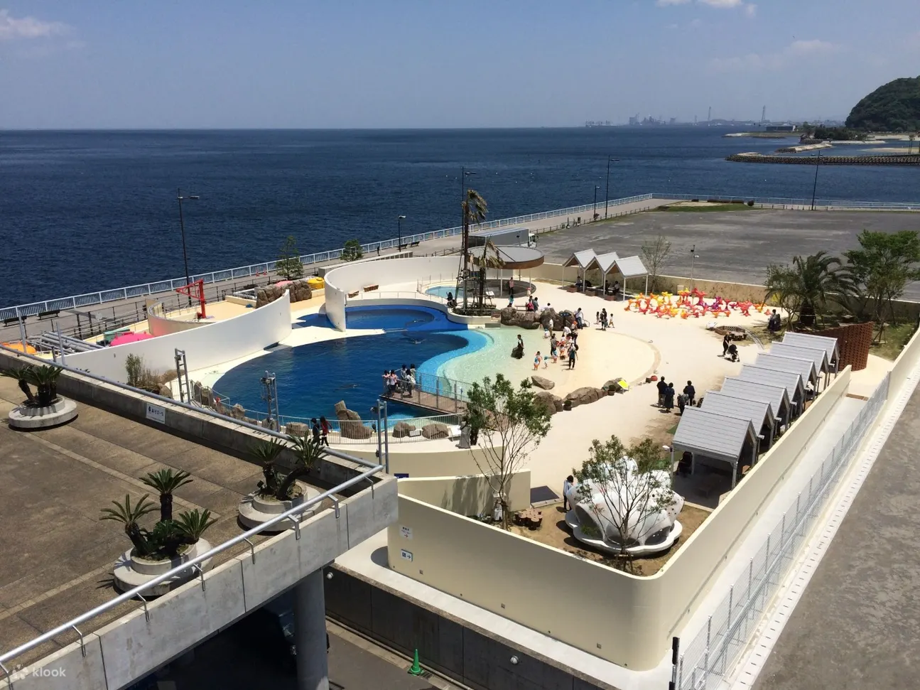 海蛋水族馆鸟瞰图