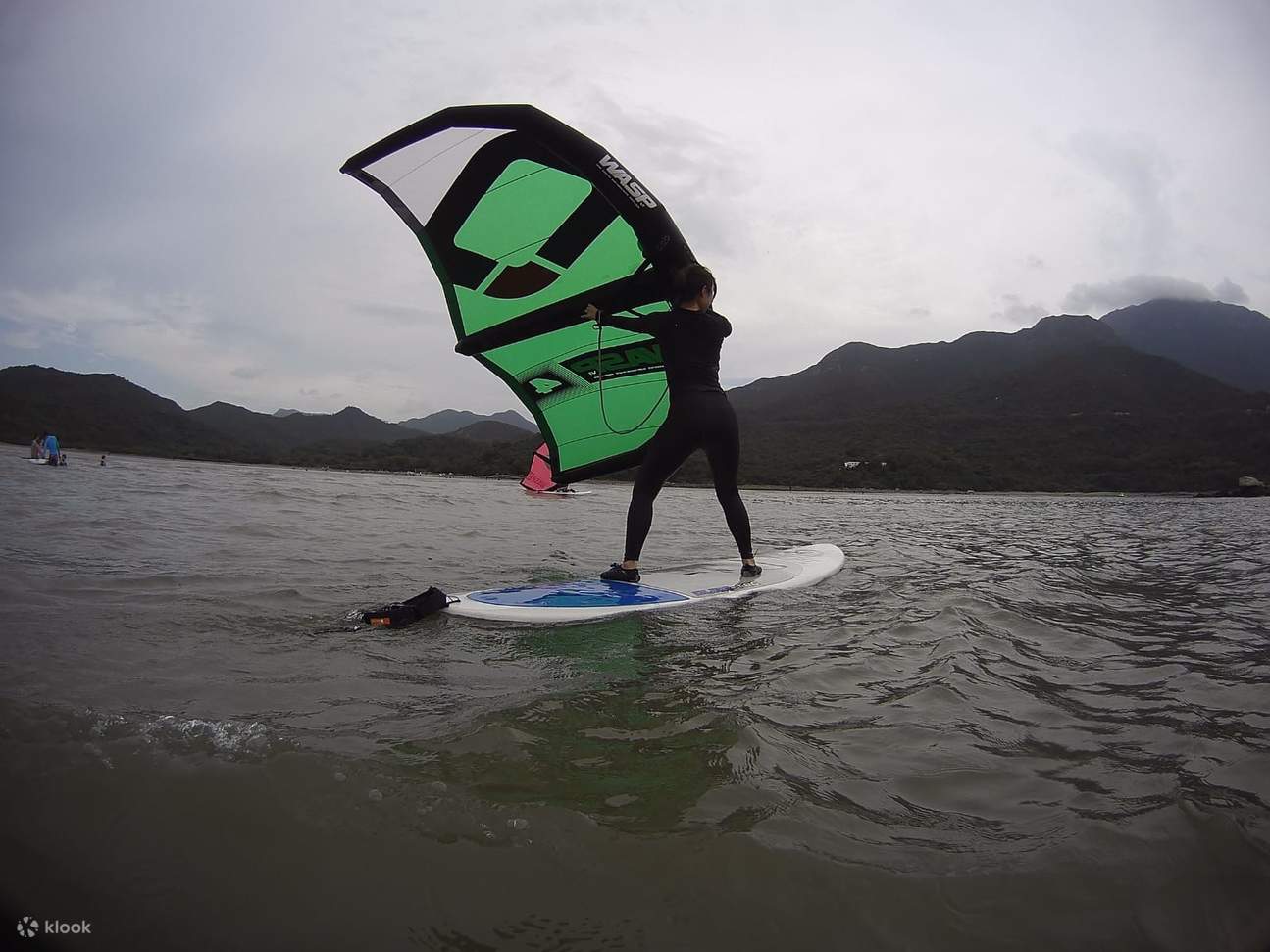 大屿山风筝冲浪体验