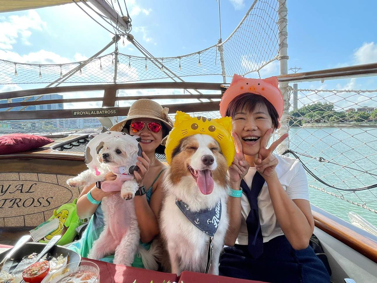 Отправьтесь в отмеченный наградами круиз на закате со своими близкими в Сингапуре, Royal Albatross Sunset Sail.