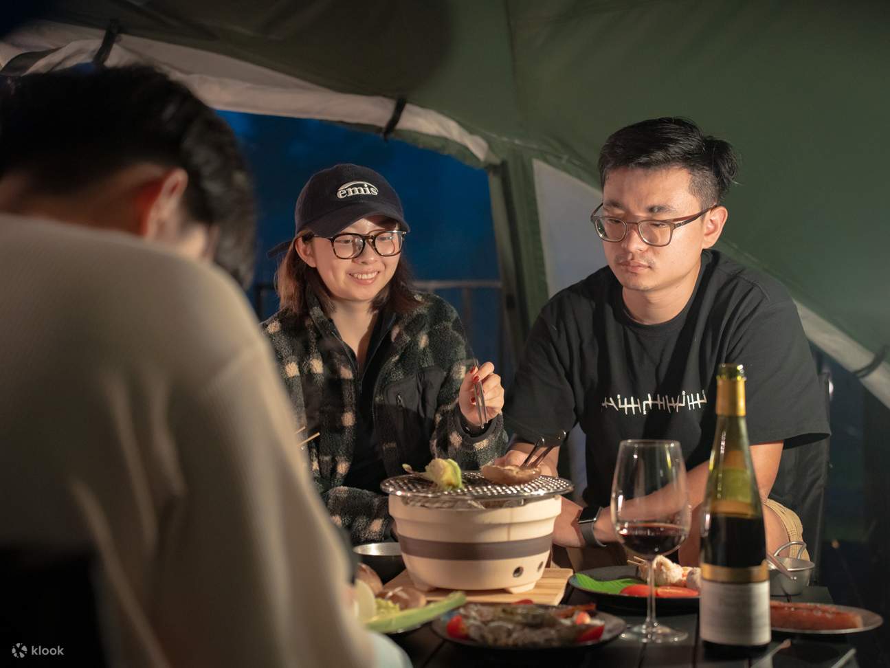 Berkemah di Hsinchu｜Fly Bird Chacha｜Pengalaman Bermain di Alam Bebas｜Glamping Mewah Satu Malam Empat Kali Makan	