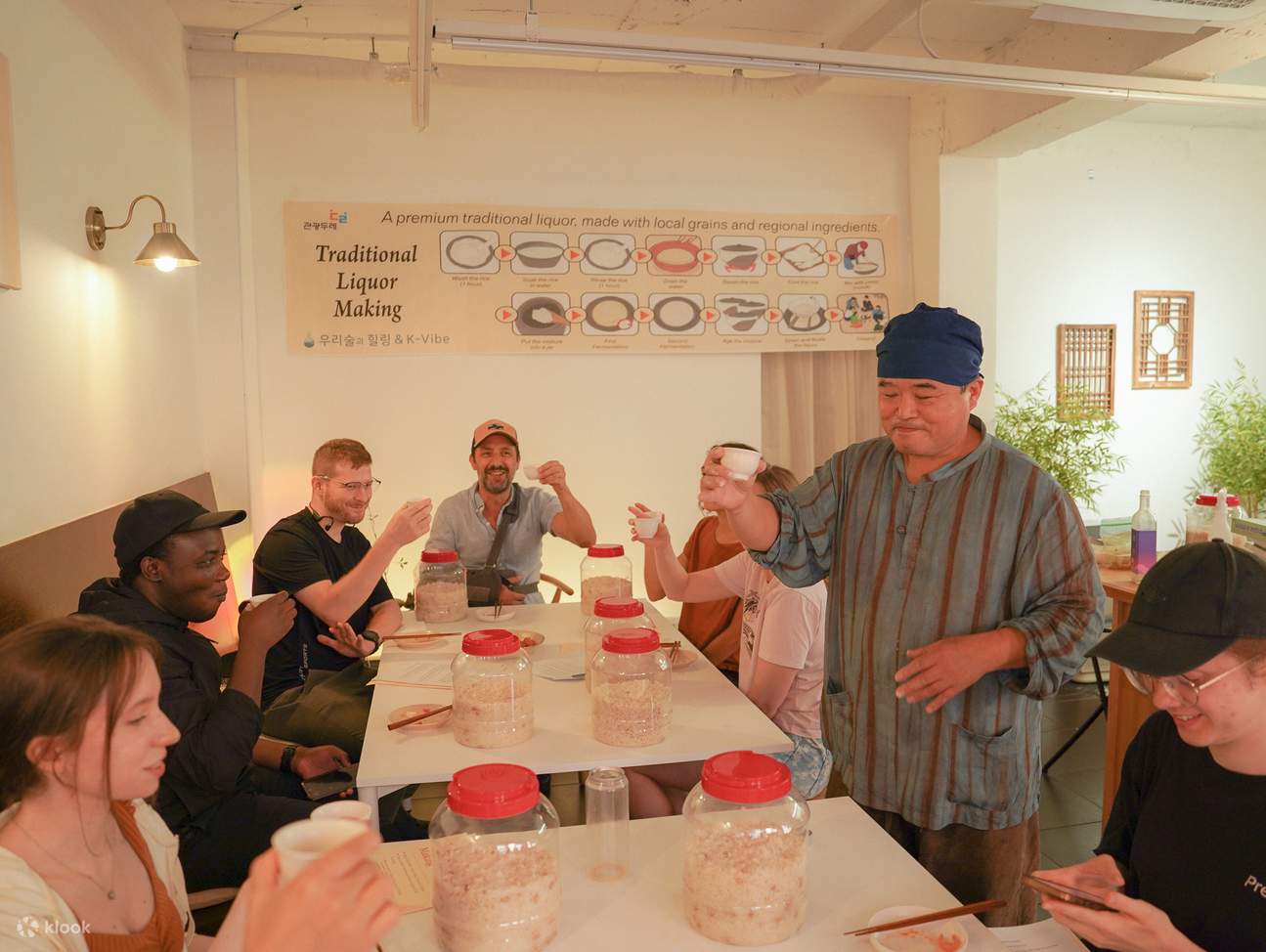 Brew Traditional Korean Liquor & Enjoy Local Food Experience