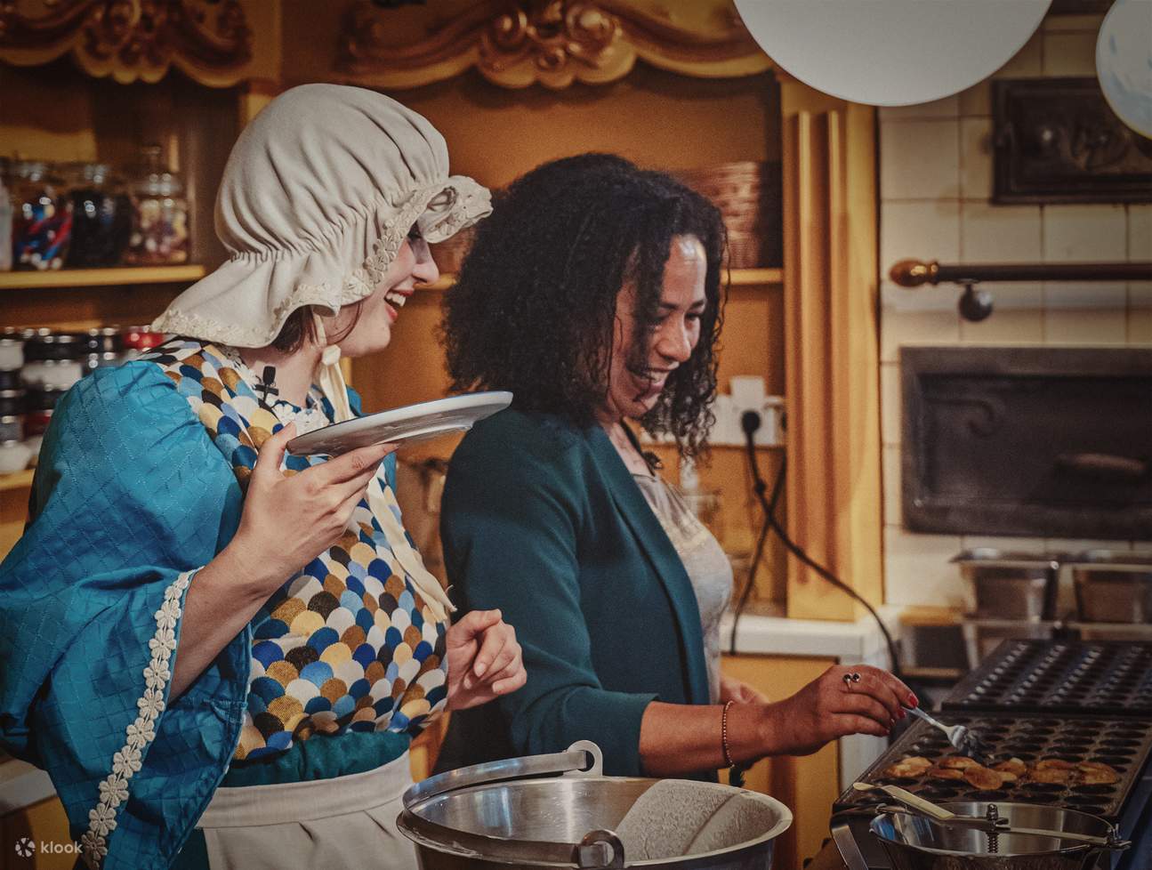 ミセス・スイートケーキと作るオランダのミニパンケーキ