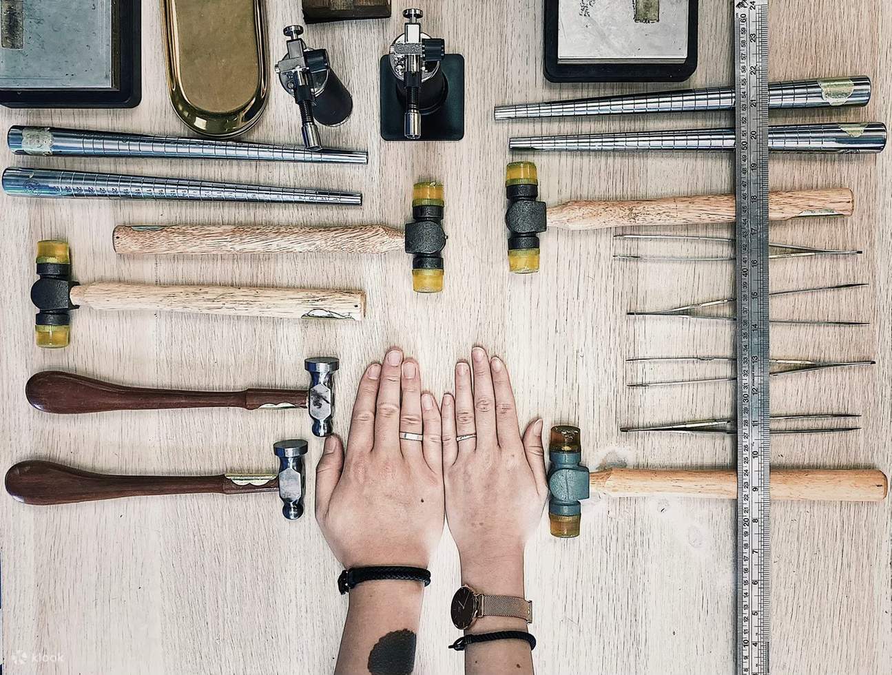 金工手作純銀戒指