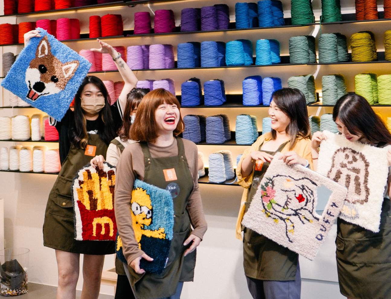 최근 대만 전역에서 인기 있는 수공예 강좌