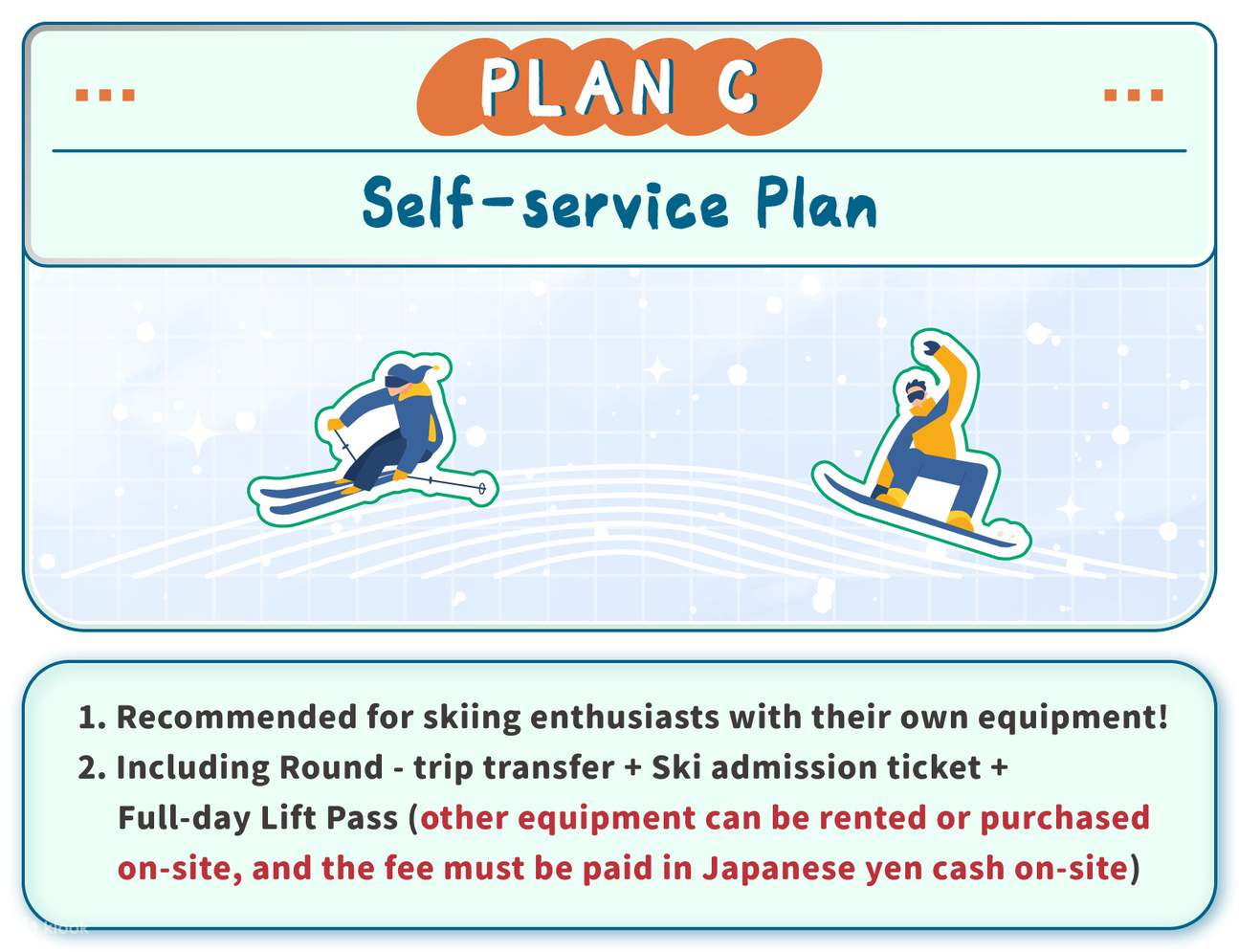 Excursion d'une journée à la station de ski de Hakodateyama au départ d'Osaka