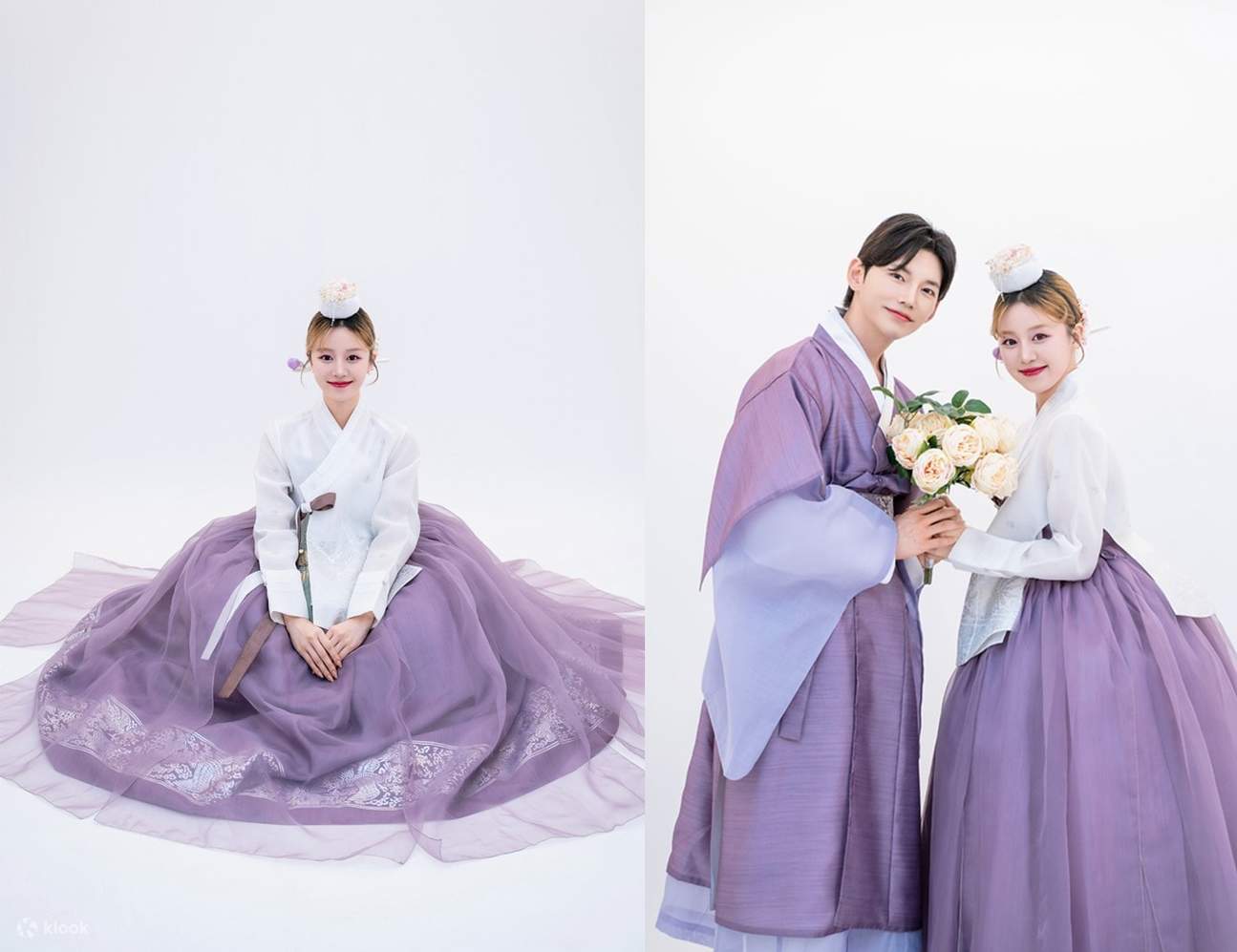 Noleggio di Hanbok e servizio fotografico presso Hanboknam a Bukchon