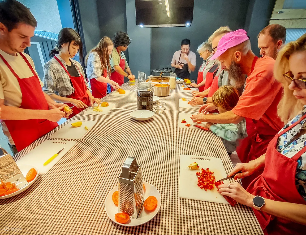 Barcelona: Seafood Paella Maestro with Tapas & Sangria