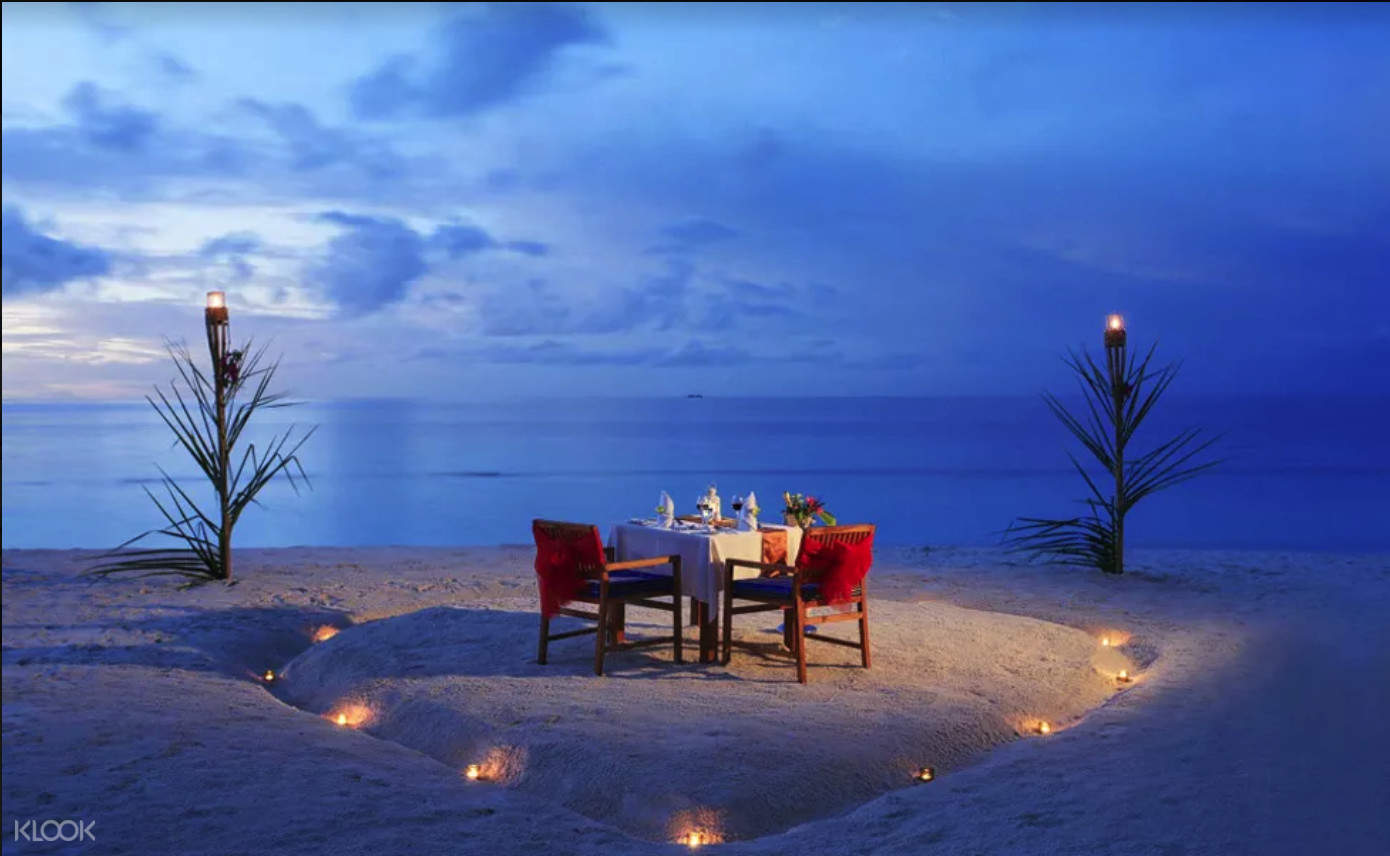 4 course candlelight dinner in havelock island andaman islands klook us private candlelight dinner in havelock island