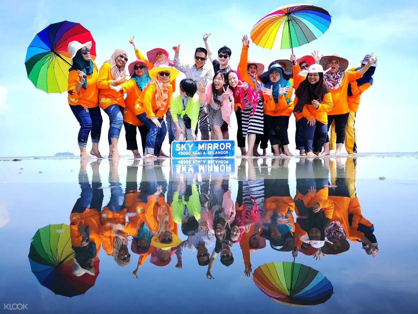 Sky Mirror Sekinchan Paddy Field Tour Dari Kuala Lumpur Malaysia
