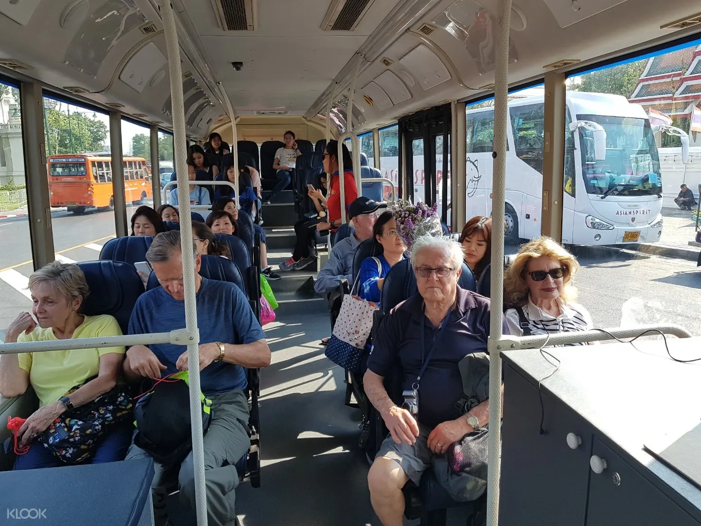 Bangkok Hop On And Hop Off Bus Tours By Giants City In Thailand Klook Us