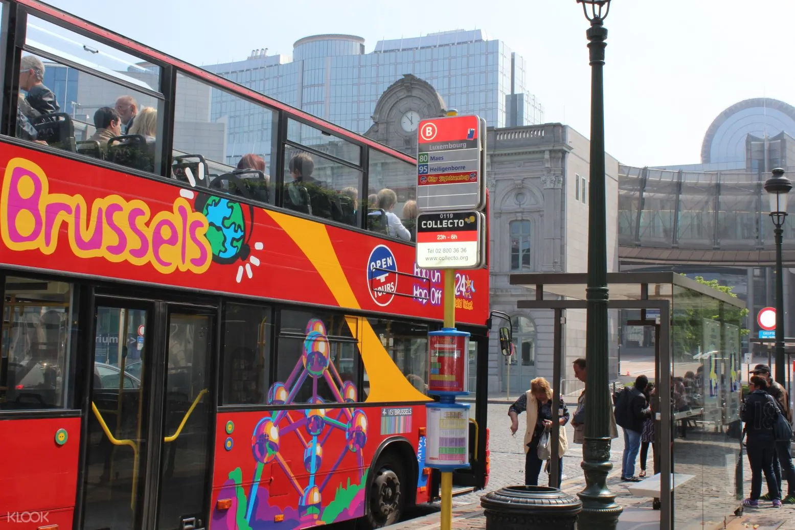 Brussels Hop On Hop Off City Sightseeing Bus Tours Open Top Klook Us