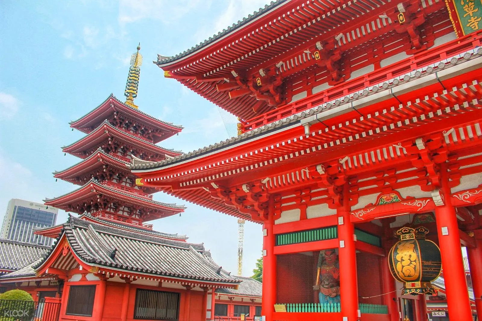 拼车游览东京市区必玩路线 皇居 浅草寺 筑地市场 台场海滨公园 东京塔 银座 Klook客路中国