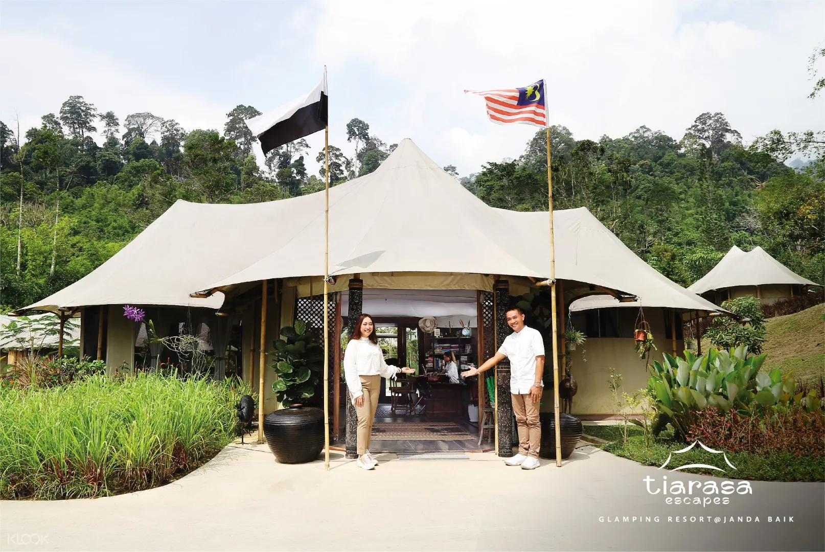 3d2n Luxury Glamping Stay With Tiarasa Escapes Glamping Resort Klook Malaysia