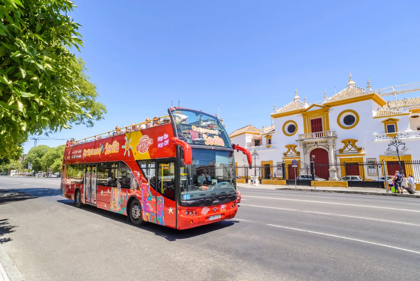 Hop On Hop Off City Bus Tour In Seville Spain