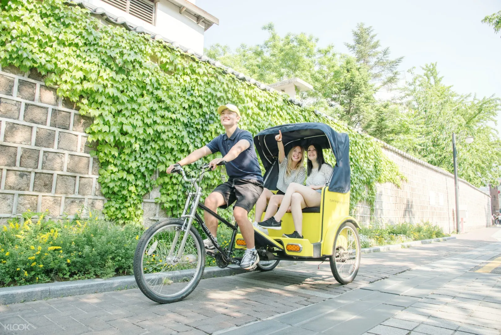 a pedicab