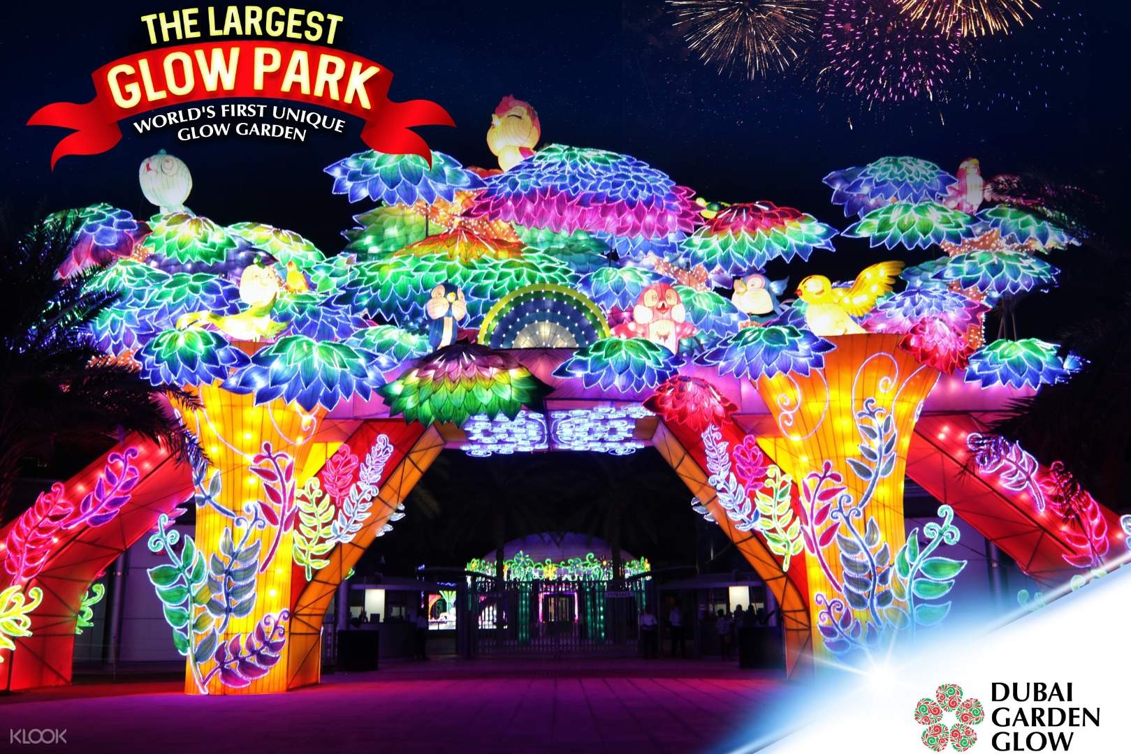 Dubai Garden Glow Ticket Klook United States