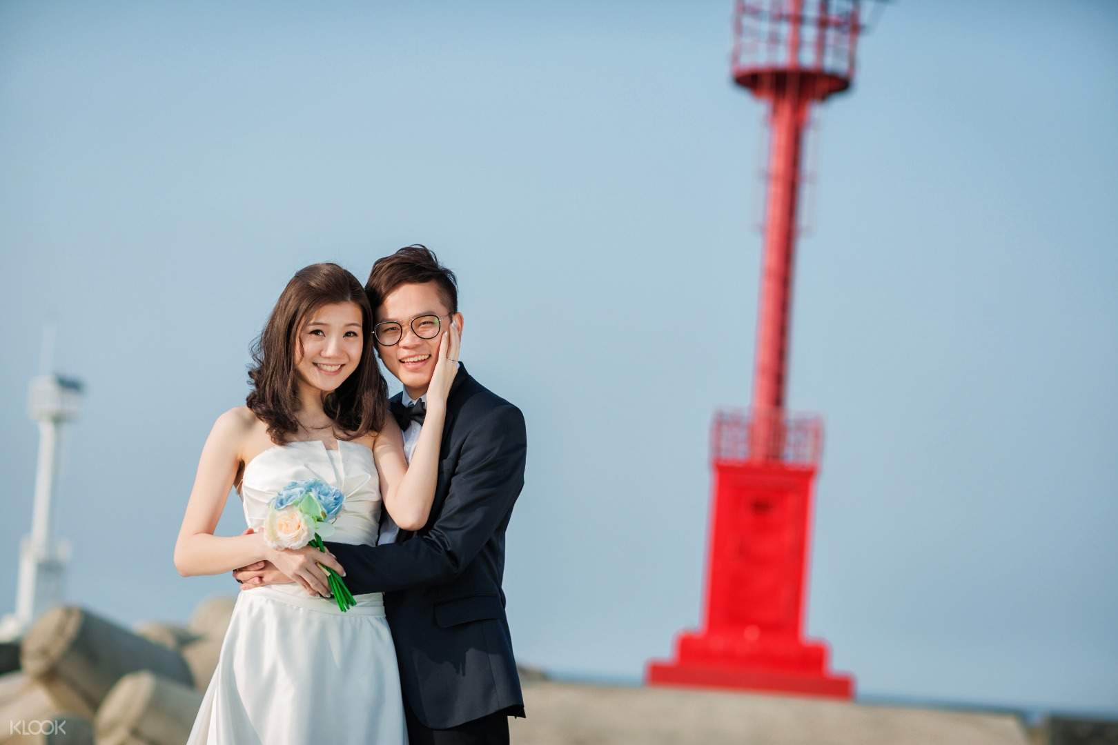 Outdoor Wedding Photography Di Jeju Korea Selatan