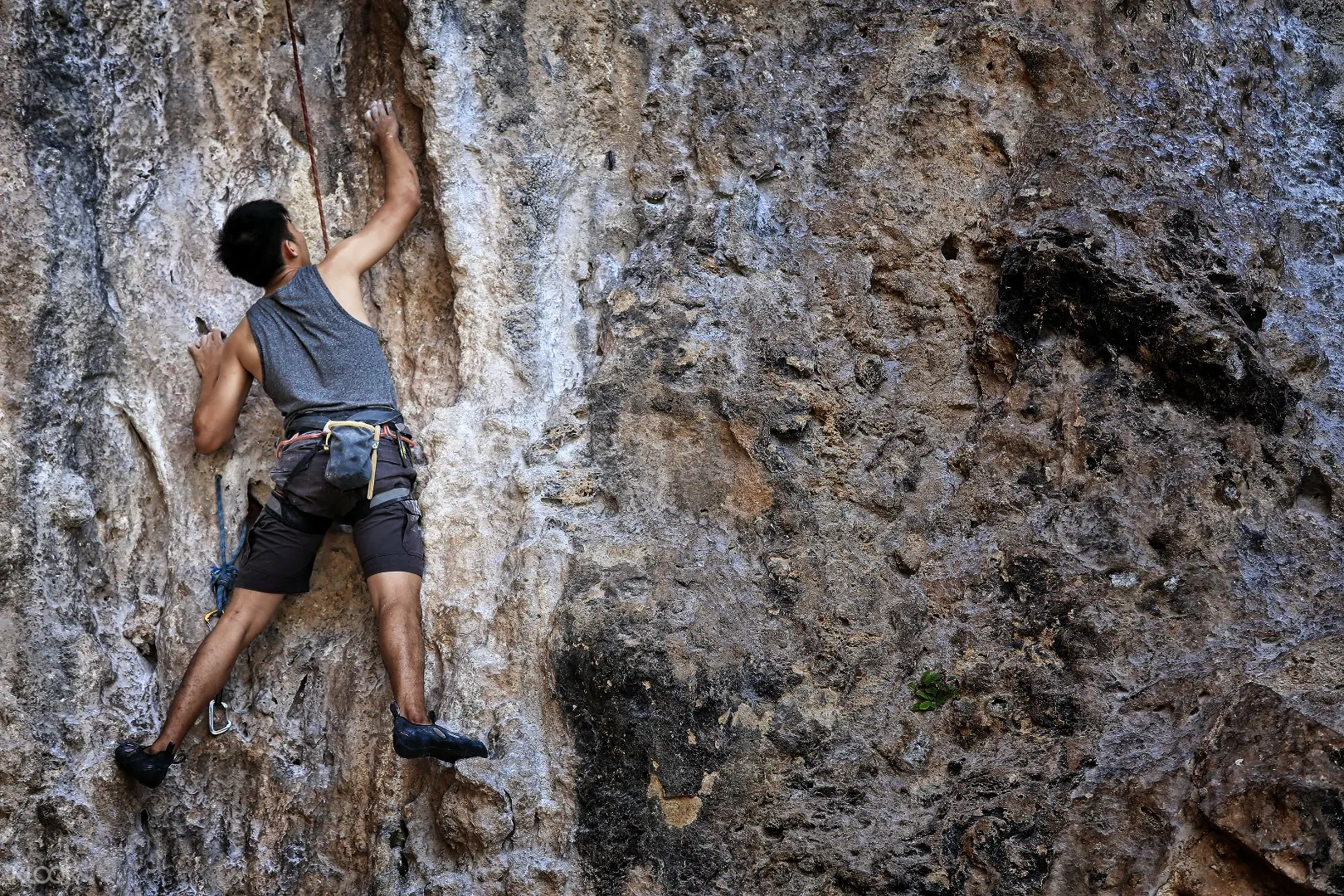 rock climbing