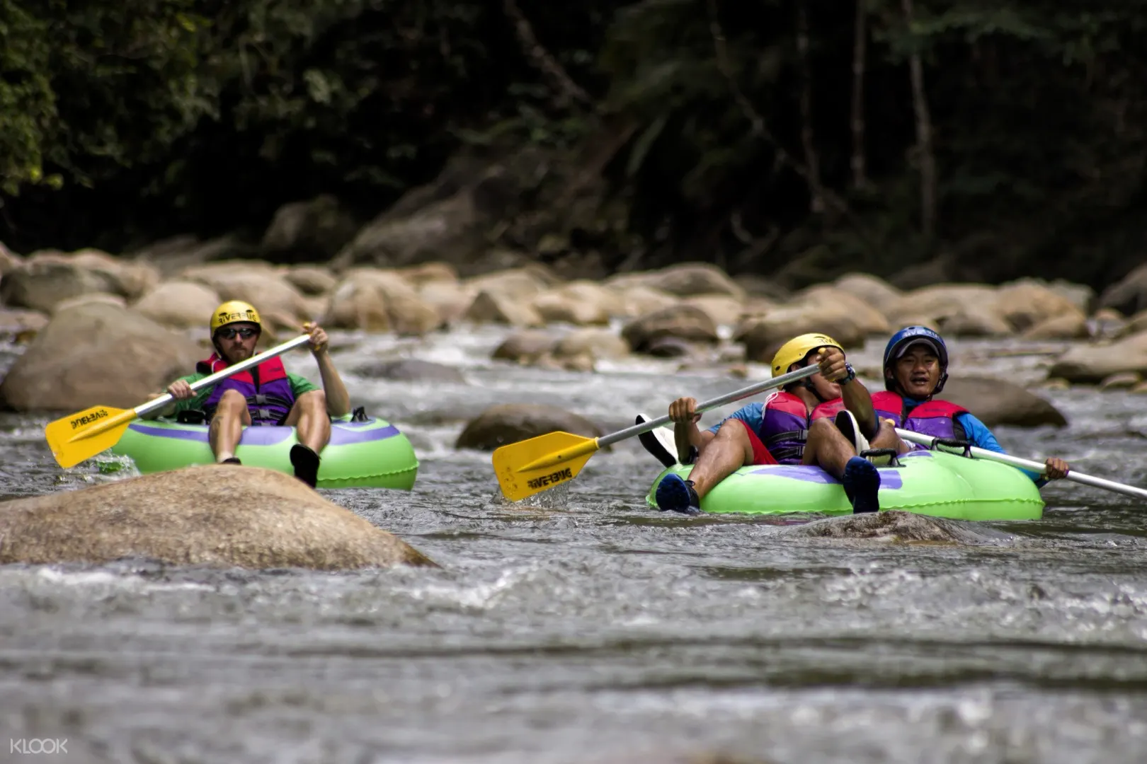 River Tubing Dan Waterfall Abseiling Di Perak Malaysia