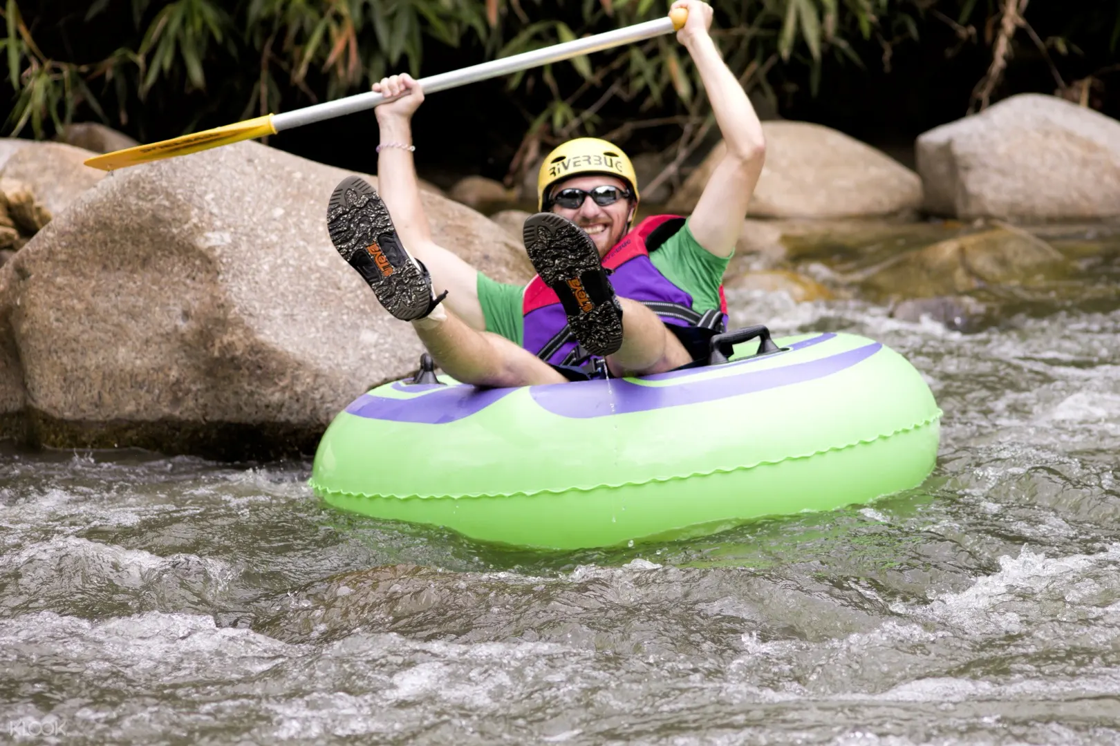 River Tubing Dan Waterfall Abseiling Di Perak Malaysia