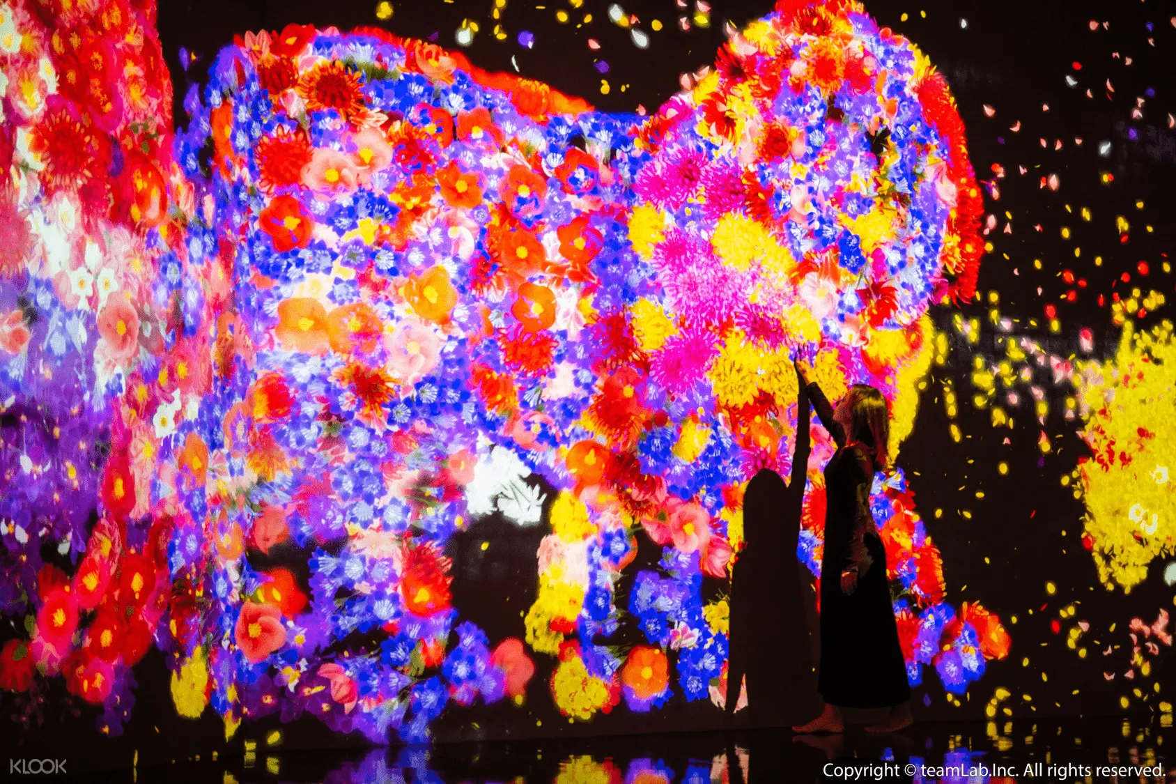 Teamlab 未來遊樂園 與花共生的動物們 Klook客路台灣 Teamlab 未來遊樂園 與花共生的動物們 Klook客路台灣