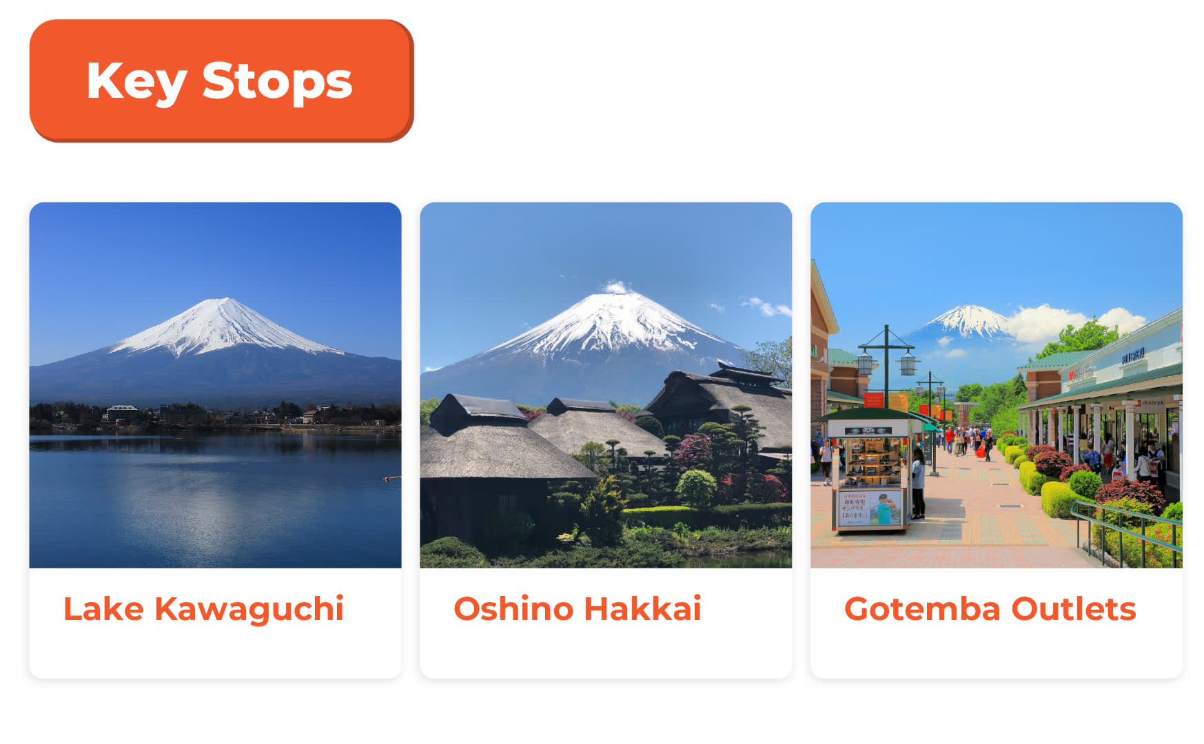 Pesan Mt Fuji Lake Kawaguchi Oshino Hakkai And Gotemba Premium Outlets Day Trip Dari Tokyo