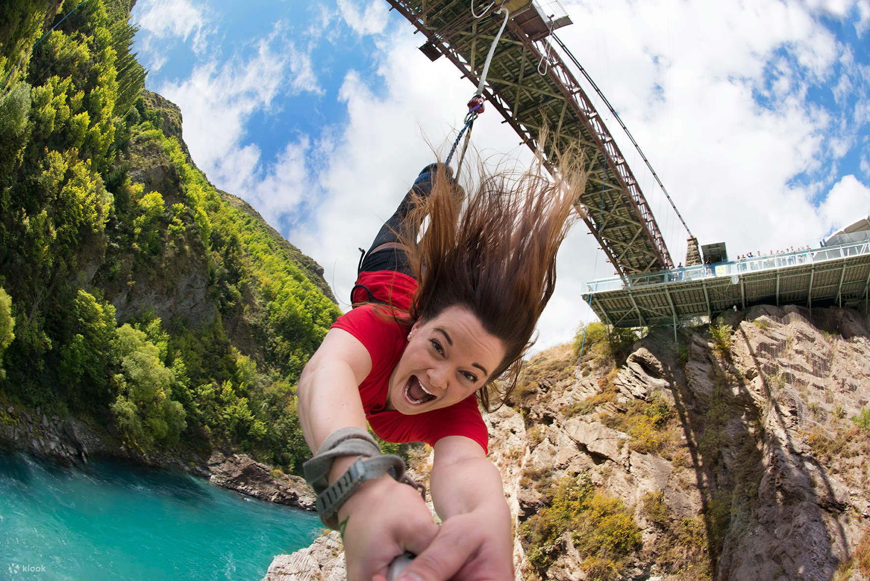 Bungee jumping Kawarau Bridge