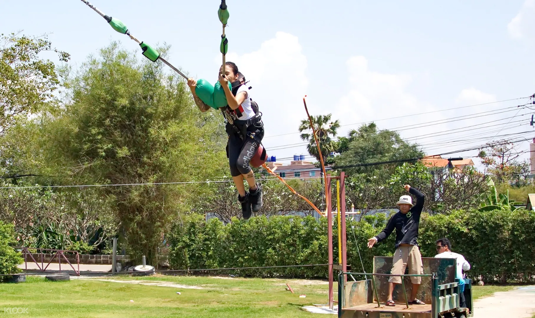 human bungee slingshot price