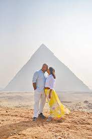 Une séance photo aux pyramides de Gizeh