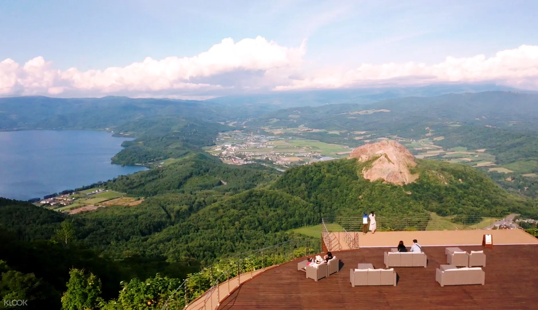 北海道有珠山缆车车票 往返 Klook客路中国