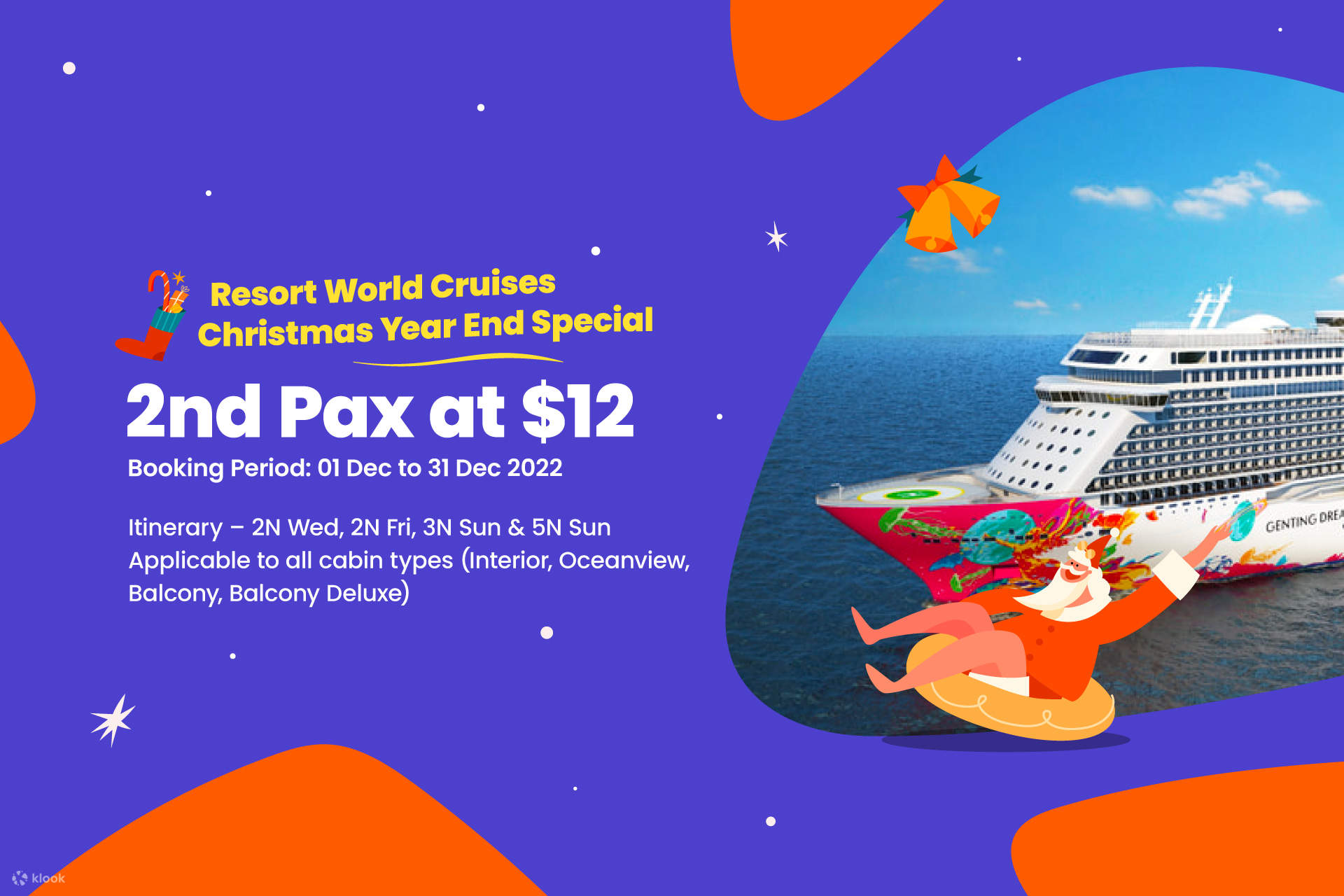 Genting Dream by Resorts World Cruises - Klook Malaysia