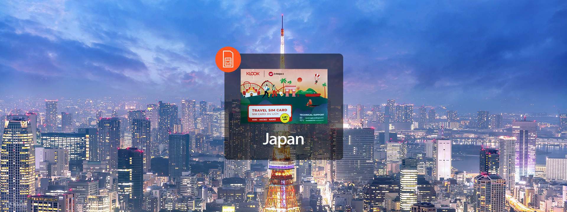 4G Prepaid SIM Card for Japan Klook Malaysia Malaysia