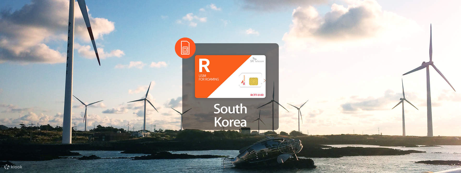 4G SK Telecom SIM Card (Jeju Airport Pick Up) for South Korea