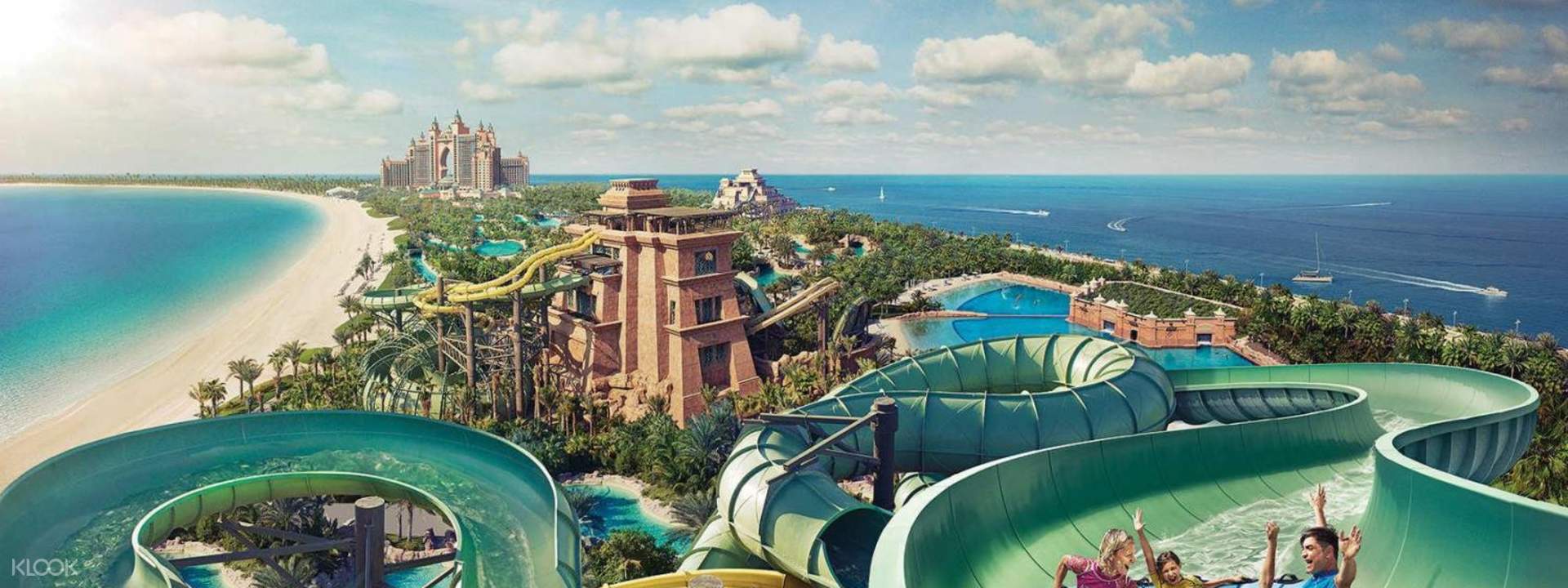【杜拜水世界】亞特蘭提斯水上樂園＋ 失落的密室水族館門票 - KLOOK客路