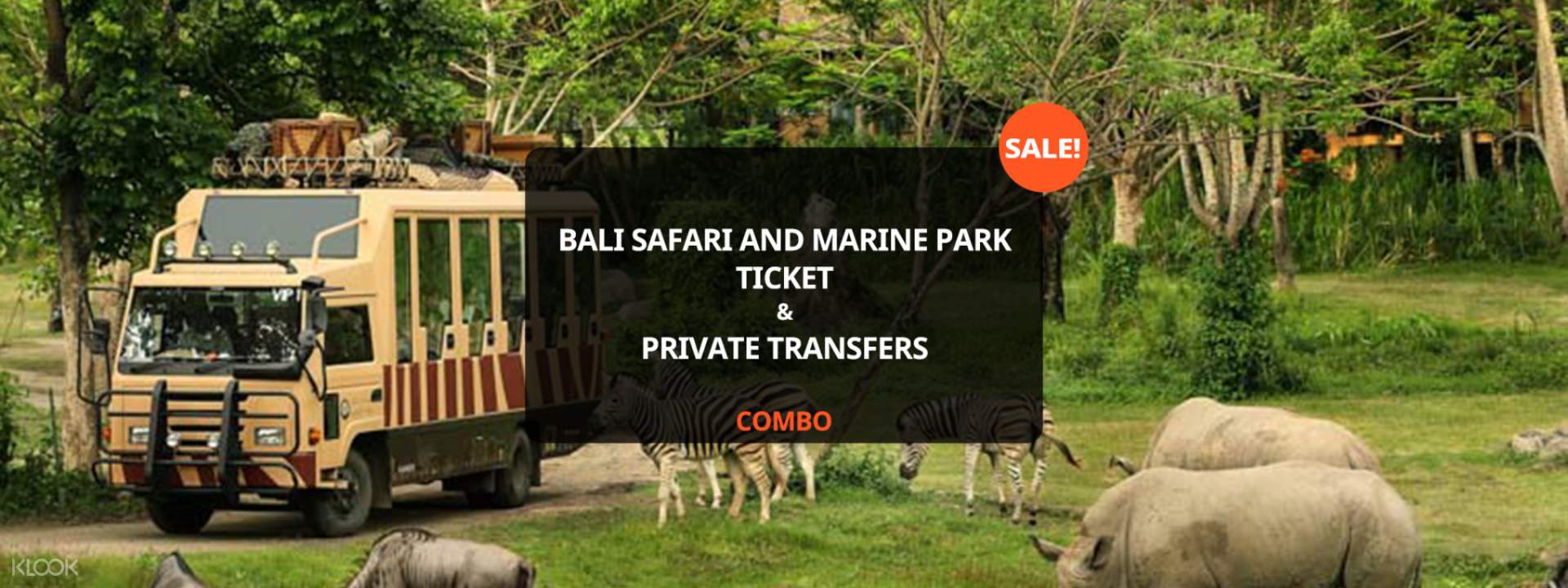 Bali Safari and Marine Park Tickets Combo - Klook Singapore