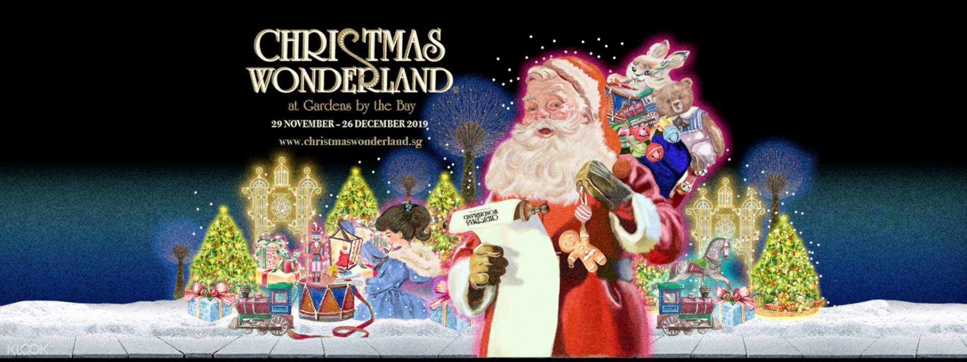 Christmas Wonderland at Gardens by the Bay Ticket - Klook Singapore