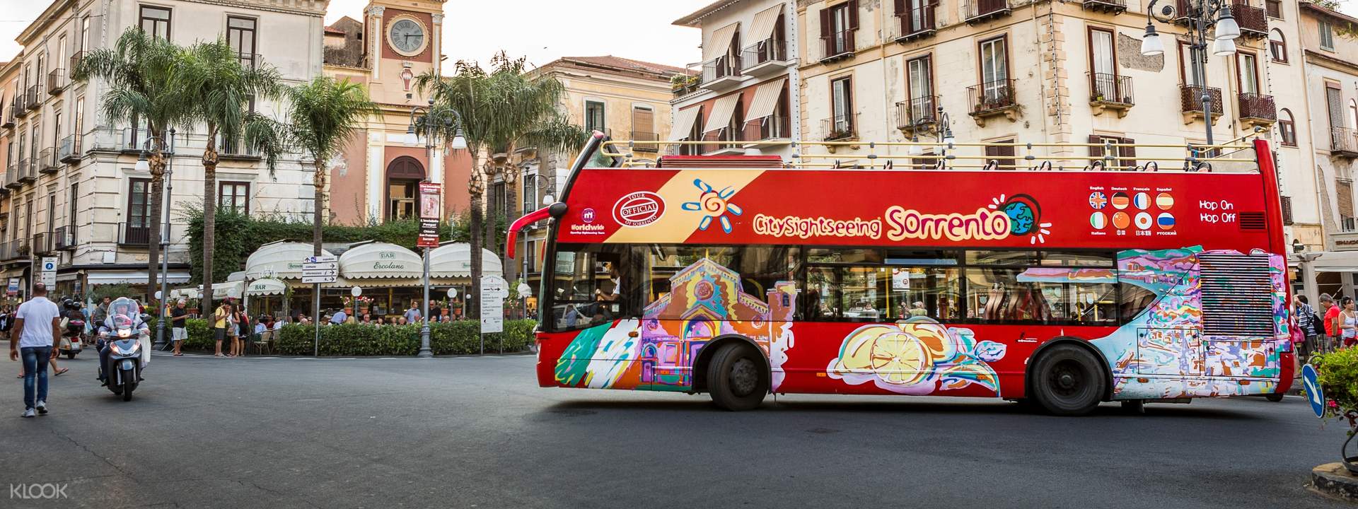 Sorrento HopOn HopOff City Sightseeing Bus Tour (OpenTop) Klook UK