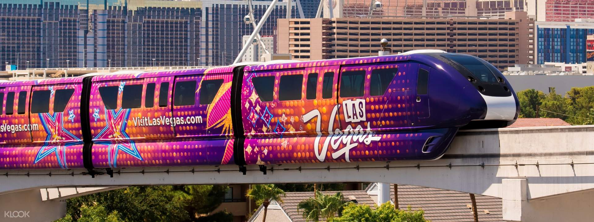 1/2/3/4/5/7 Day Unlimited Pass Las Vegas Monorail Ticket