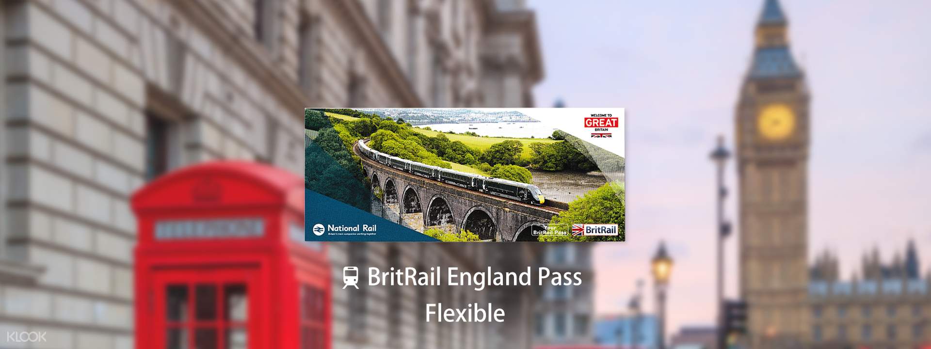 BritRail England Pass (Flexible 3, 4, 8 or 15 Days) for England, United Kingdom Klook Hong Kong