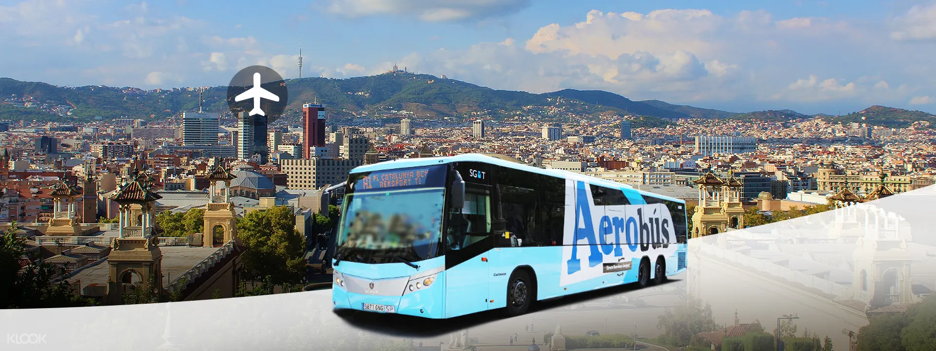 Shared Shuttle Bus Transfers between El Prat Airport (BCN) and