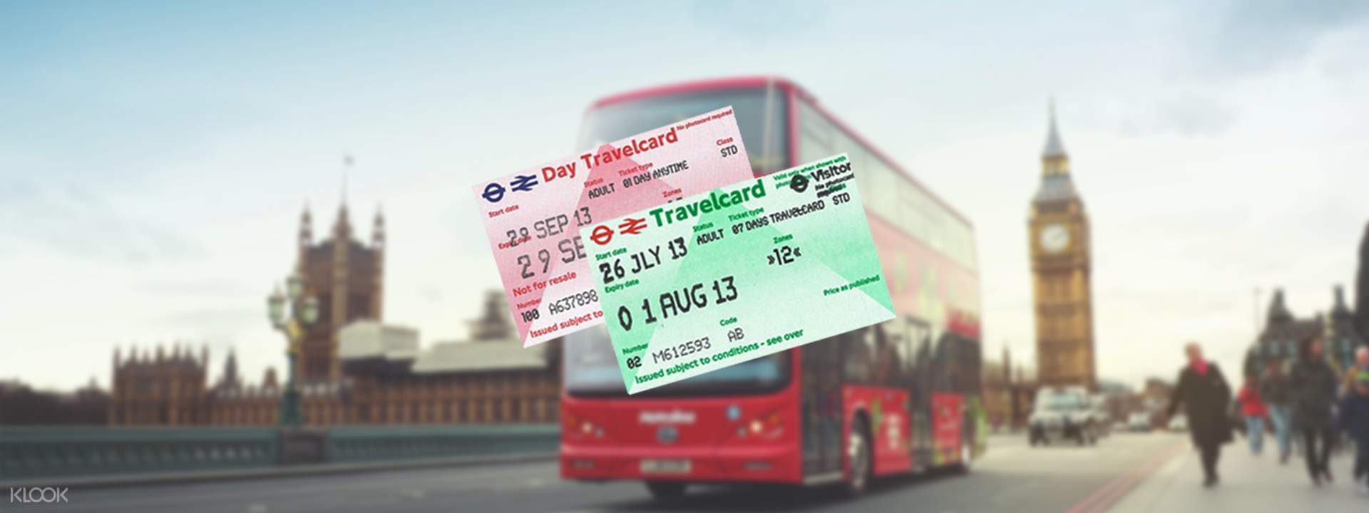 train travel card to london