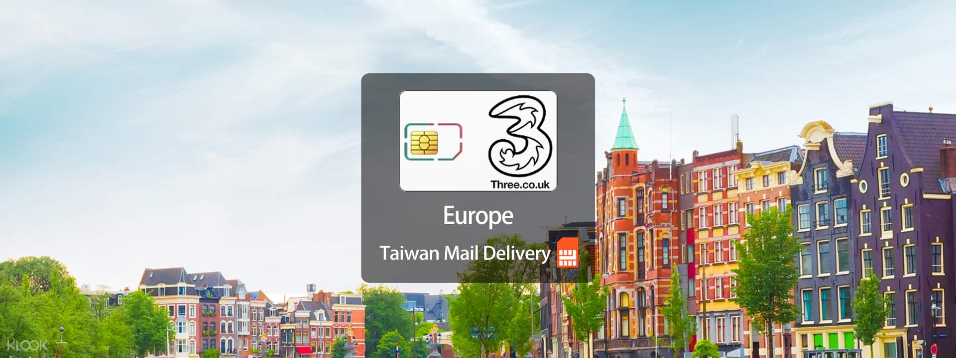 Europe Prepaid SIM Card (Taiwan Home Delivery) - Klook