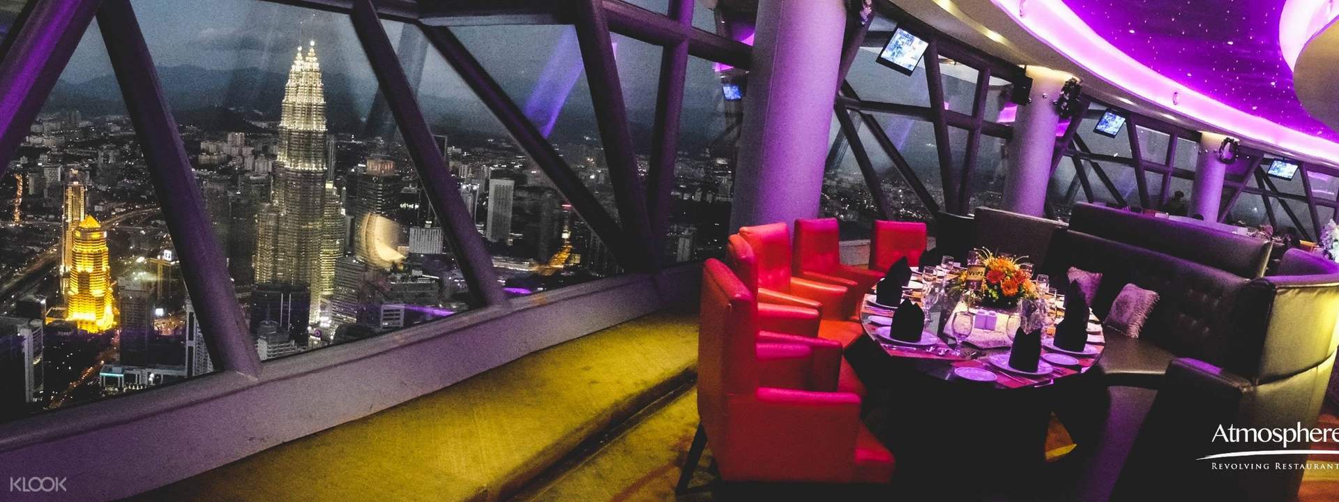 Restoran Berputar Atmosphere 360 di Menara KL - Klook US