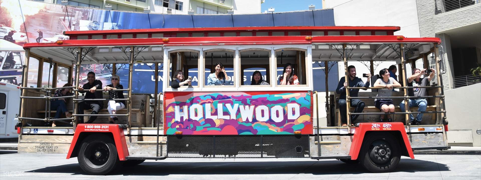 1Hour Hollywood Fun Trolley Tour in Los Angeles Klook US