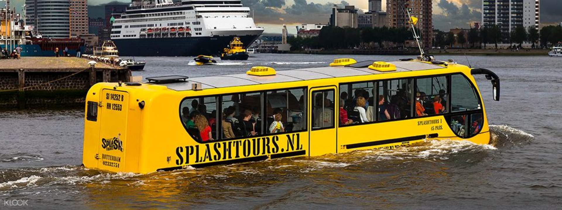 Rotterdam Amphibious Bus Tour by Splashtours