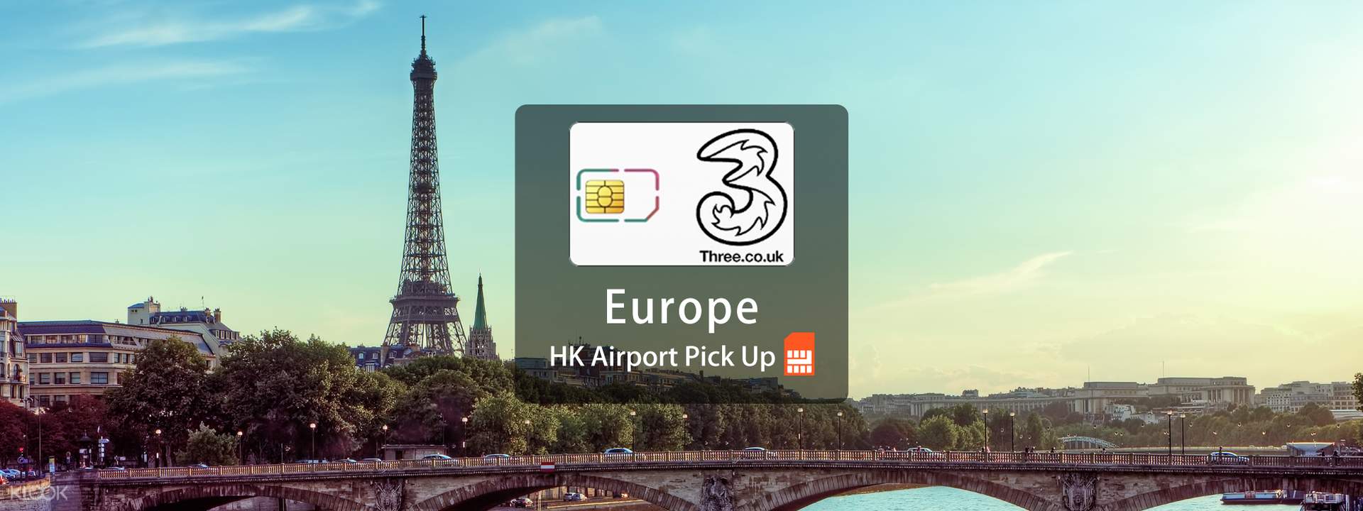 Europe Prepaid SIM Card (Hong Kong Airport Pick Up) - Klook