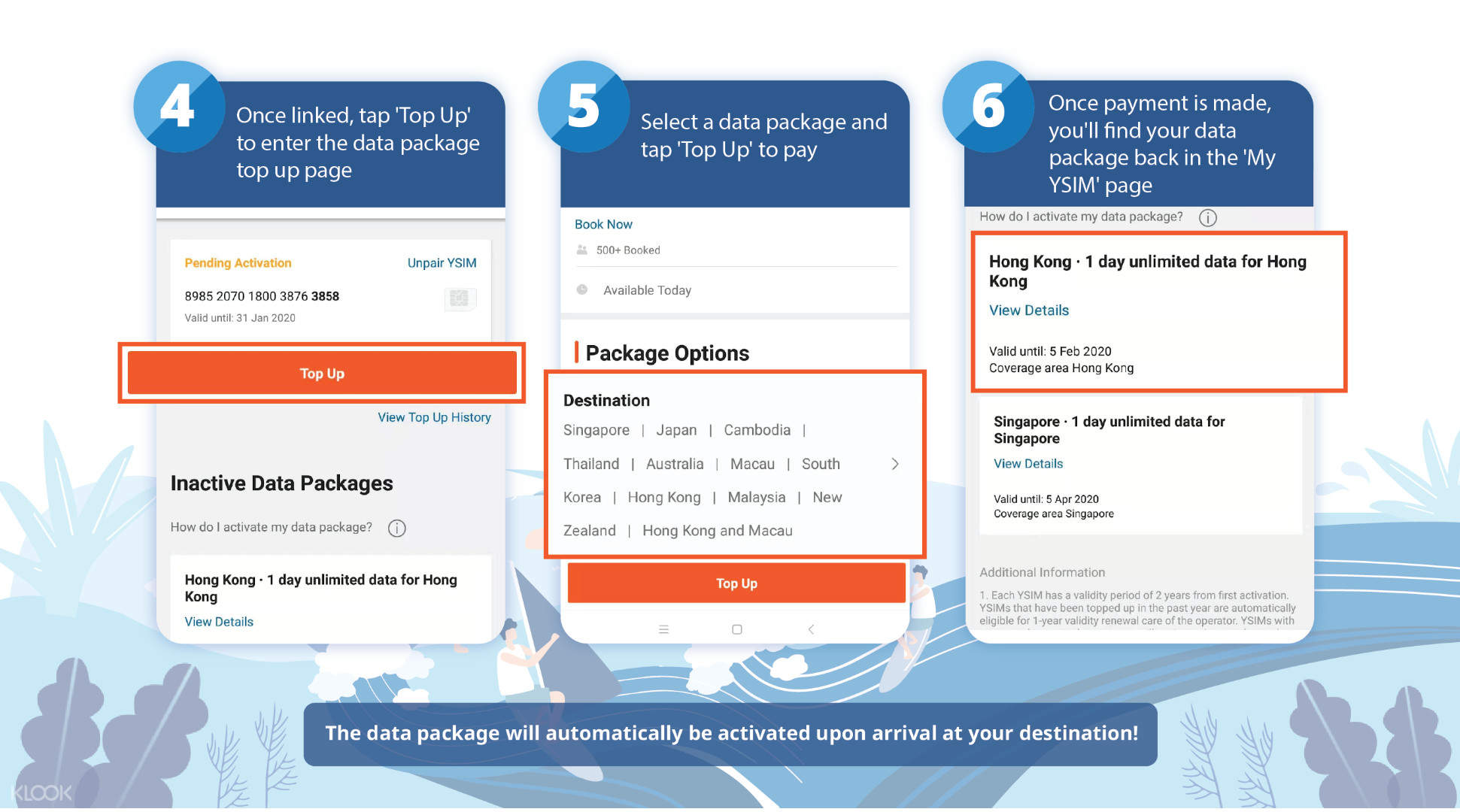 Up To 25 Off Ysim 4g Prepaid Sim Card For Cambodia Klook Singapore