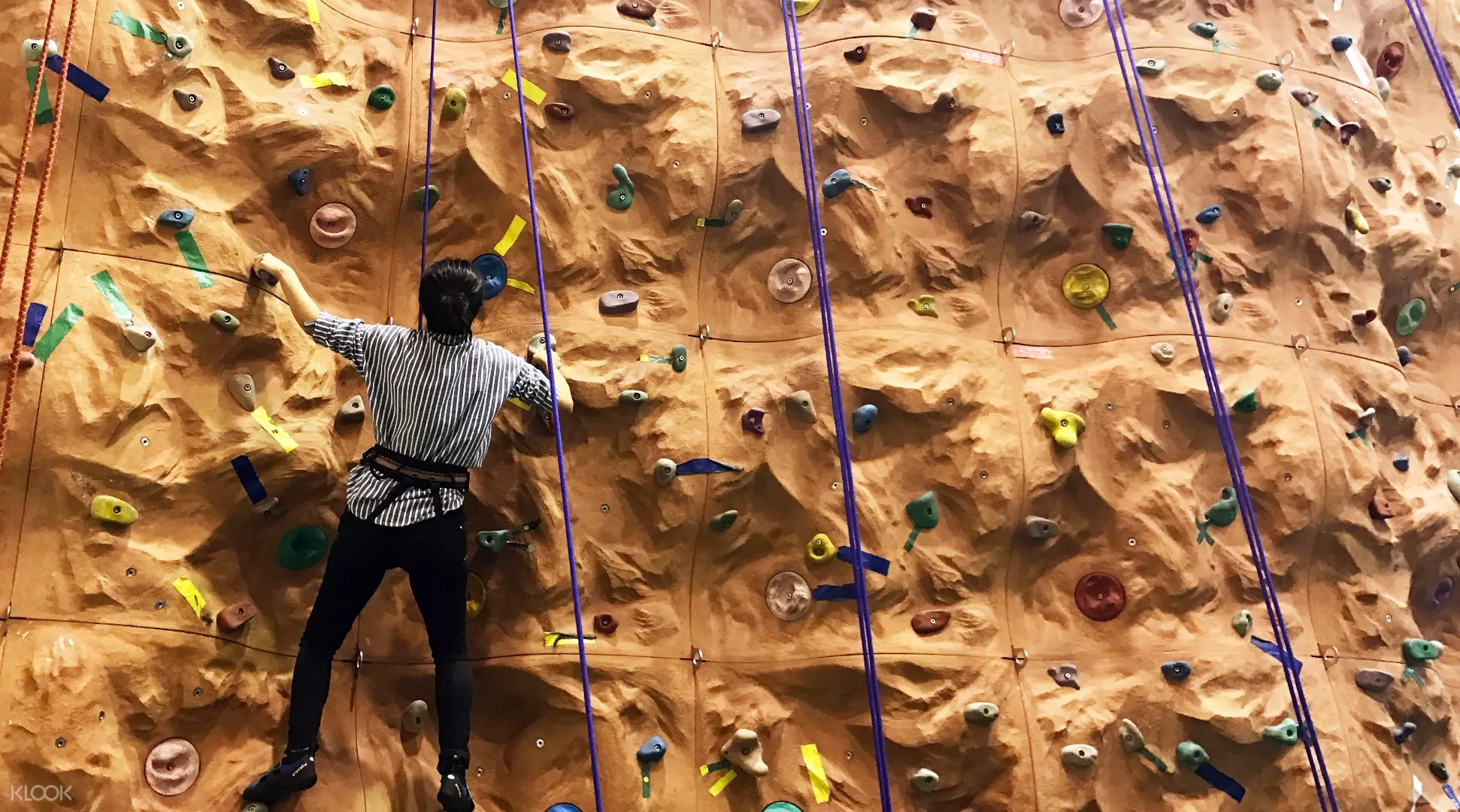 rock climbing