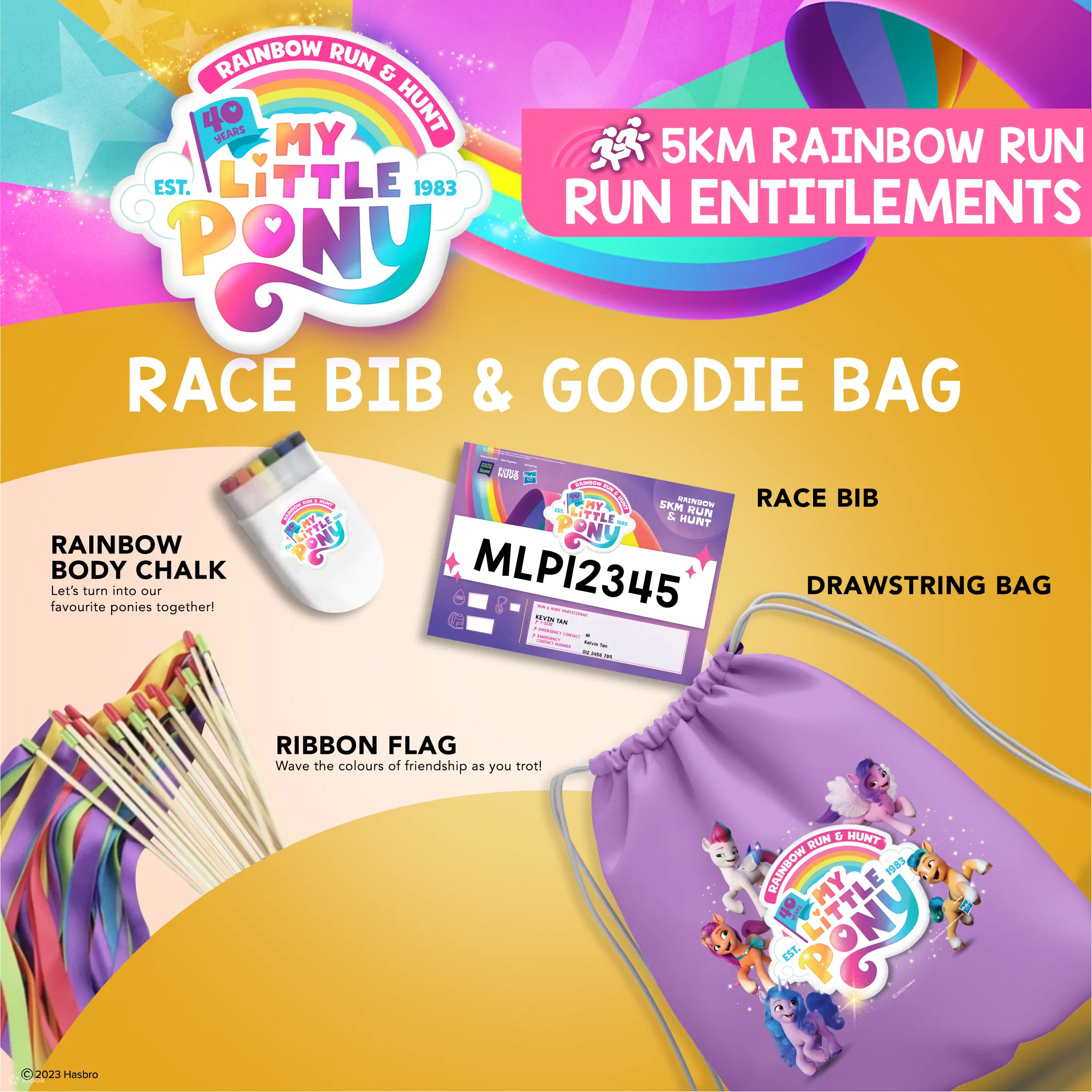 My Little Pony Rainbow Run & Hunt Carnival Ticket, Horizon Hills